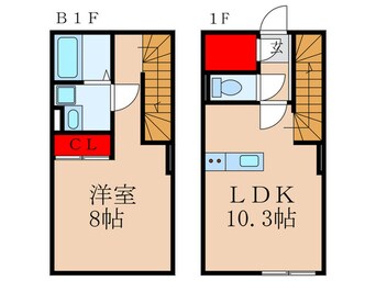 間取図 LEGALAND中野本町