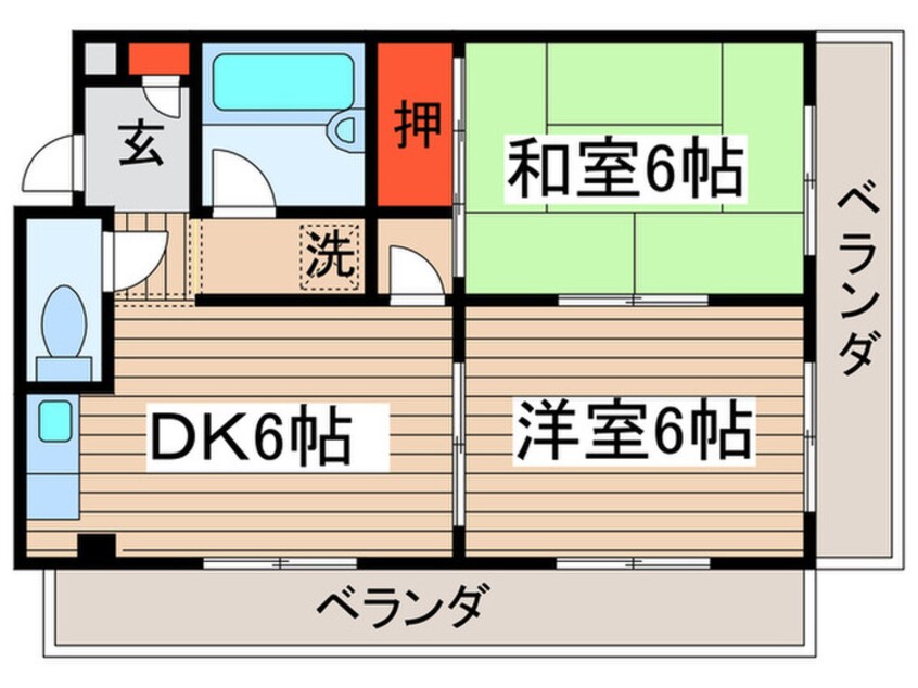 間取図 レユニオン