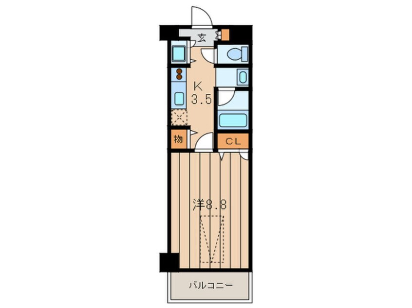 間取図 ロイヤルレジデンスＫ２