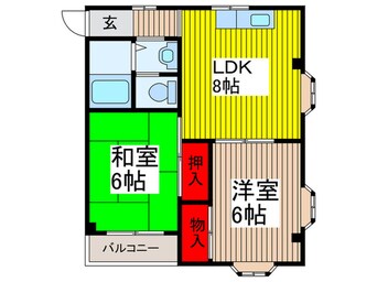 間取図 ブライトン－２