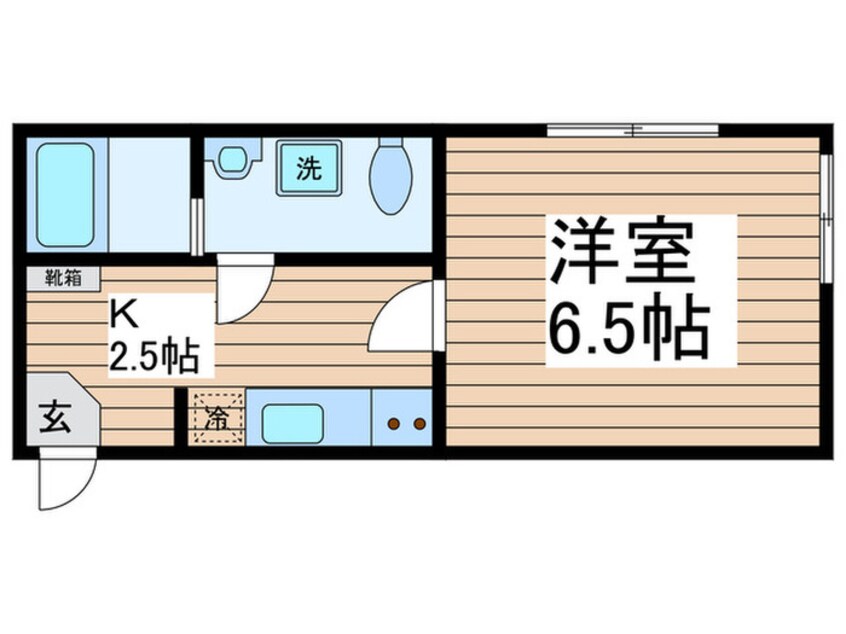 間取図 ラシクラス南行徳