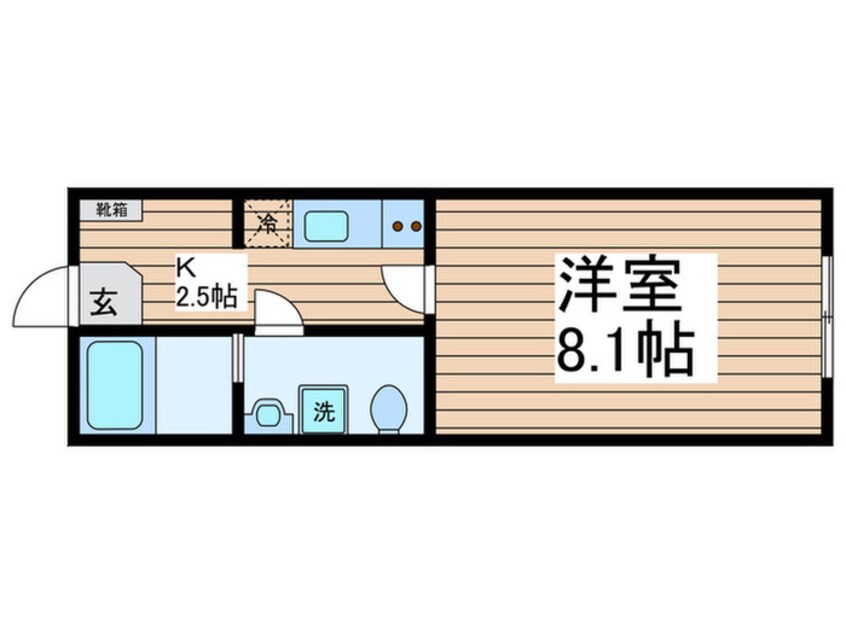 間取図 ラシクラス南行徳