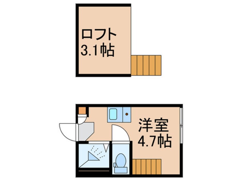 間取図 ルビーパレス