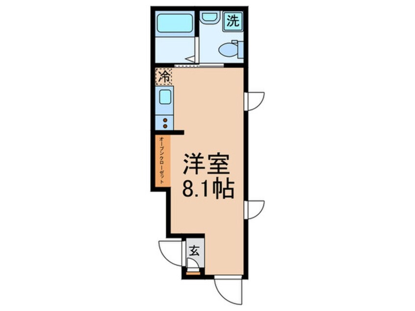 間取図 仮）東六郷二丁目アパート