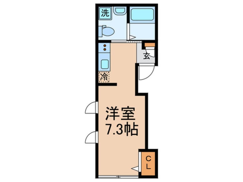 間取図 仮）東六郷二丁目アパート