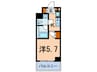 エスティメゾン千石 1Kの間取り