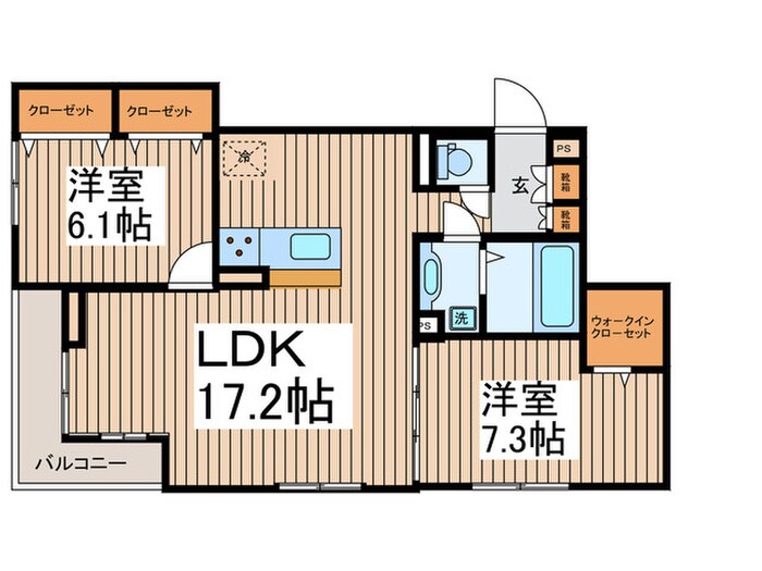 間取り図 メゾン・ド・アヴニール