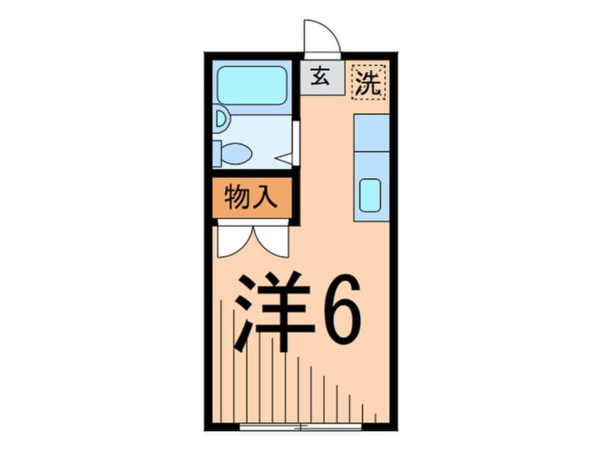 間取図 第２エステート鉄飛