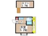 プラザ夏見 1Kの間取り