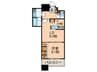 THE TOKYO TOWERS MIDTOWER(18F) 1LDKの間取り