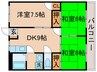 プリマベラⅡ 3DKの間取り