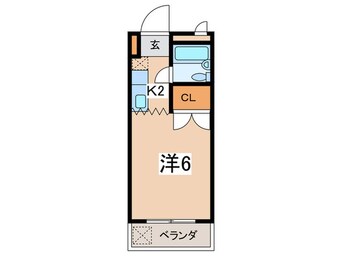 間取図 グランドールヤザワ