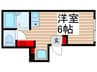 南千住ハウス 1Rの間取り