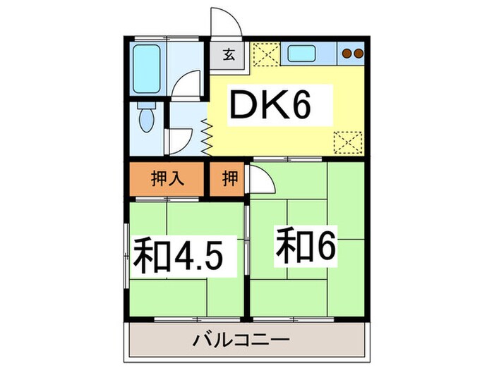 間取り図 寿ハイツ