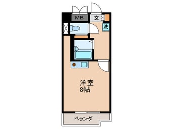 間取図 クリセントマム