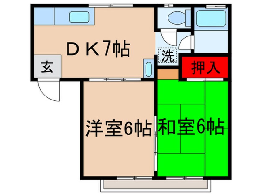 間取図 大泉GハイムA