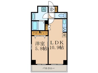 間取図 シャルム亀戸