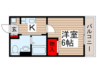 間取図 NSGATE舎人パークフロントⅠ