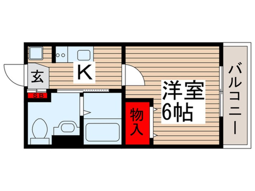 間取図 NSGATE舎人パークフロントⅠ