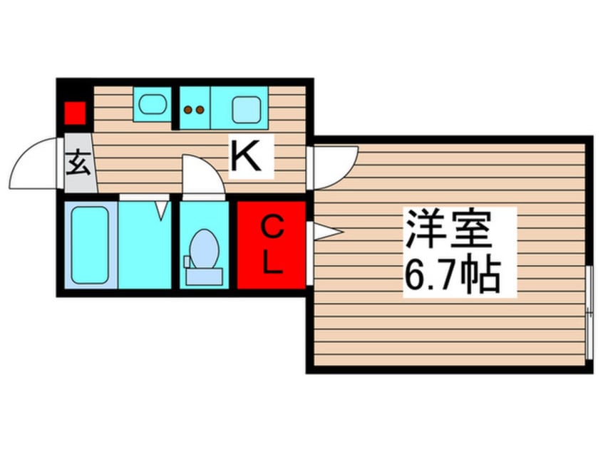 間取図 グラン西新井