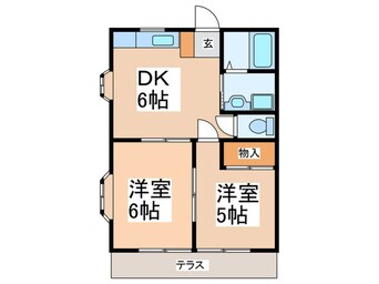 間取図 サンコート霧が丘　Ａ