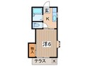ASハイツの間取図