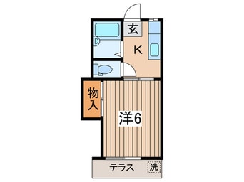 間取図 ASハイツ