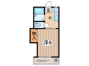 間取図 ASハイツ