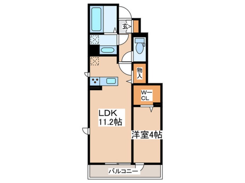 間取図 プリムローズすずかけ