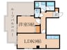 グランドステ－タス藤間ビル 1LDKの間取り