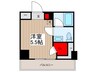 パークアクシス錦糸町スタイルズ 1Rの間取り