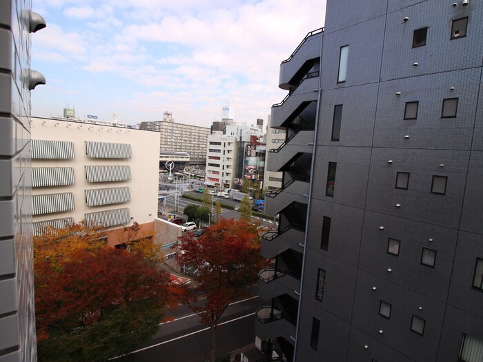 室内からの展望 金栄ビル