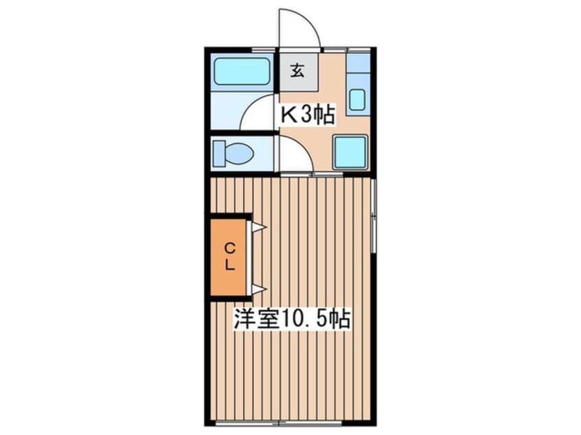 間取図 岩岡アパート