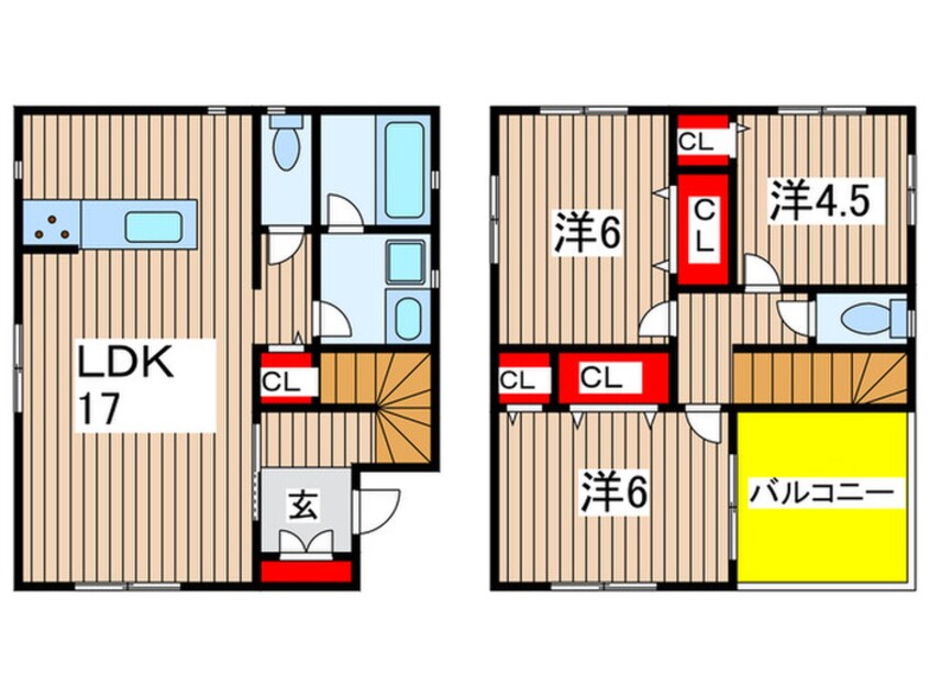 間取図 Kolet千葉稲毛#04