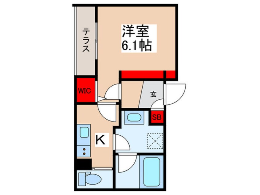 間取図 グランメゾン浅草橋