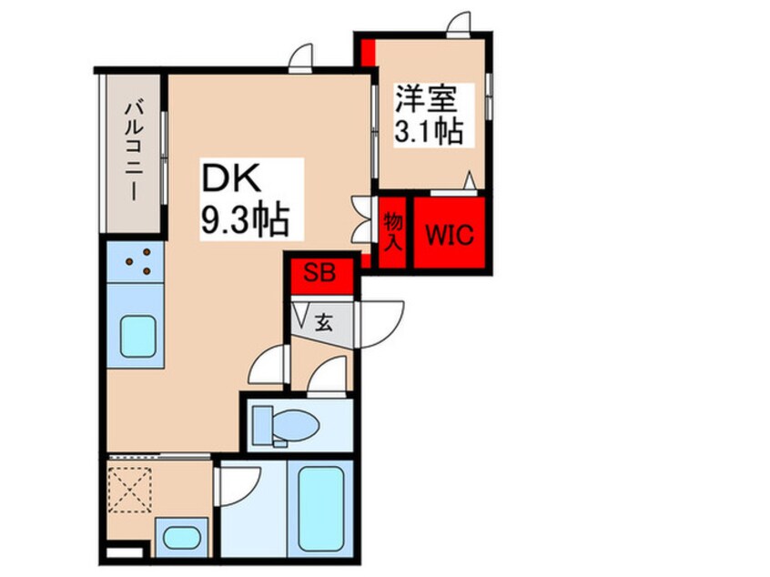 間取図 グランメゾン浅草橋