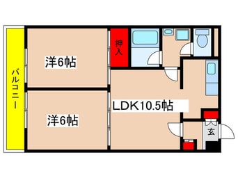 間取図 ヴァンエバ－メゾン