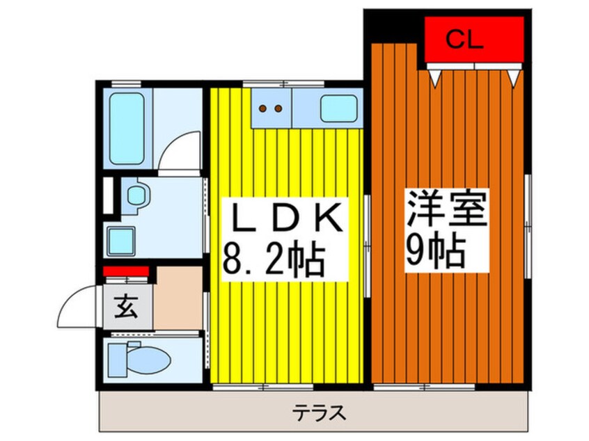 間取図 ヴィラⅡ