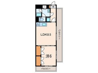 間取図 WTC武蔵小山マンション（1001）
