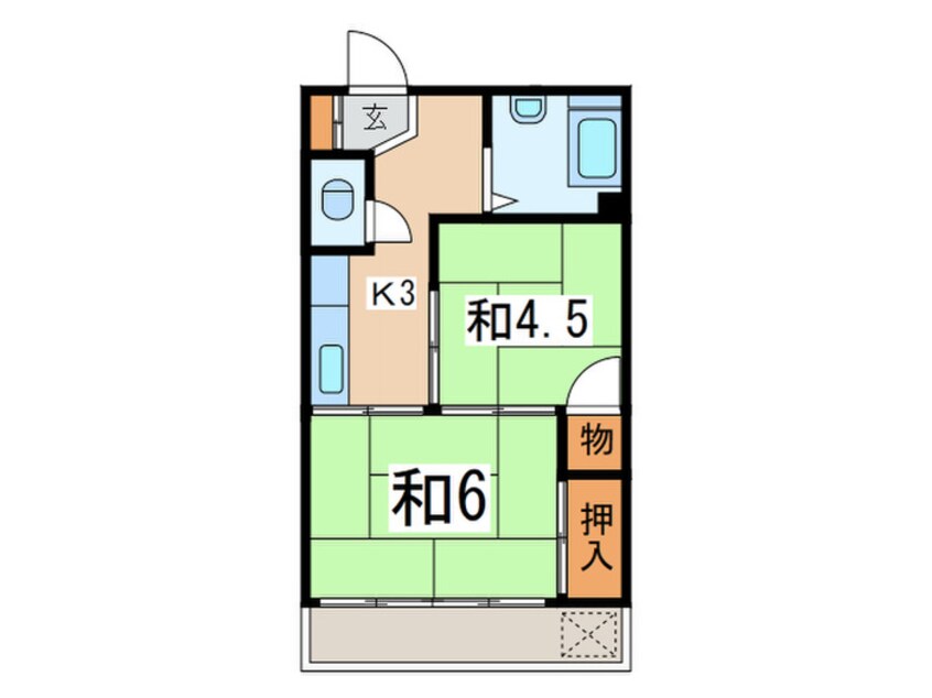 間取図 伊澤ビル