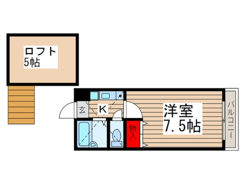 間取図 スプリングハイム