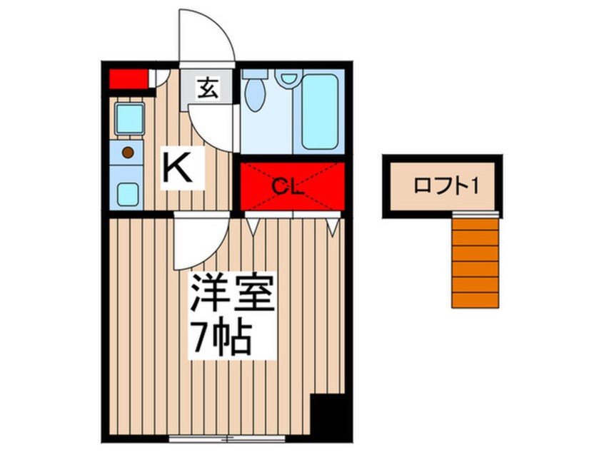 間取図 ピュアライフコミヤ２