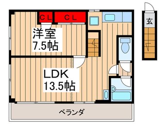 間取図 レジデンス五香