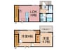 カワサキサクラテラス 2LDKの間取り