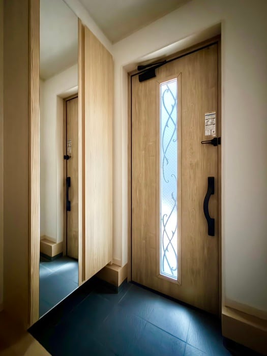 玄関 カワサキサクラテラス