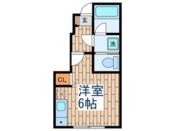 間取図 リバージュ池上