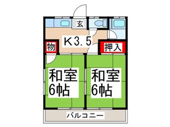 間取図 富士見ハイツ