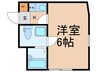 M-RESIDENCE 1Kの間取り
