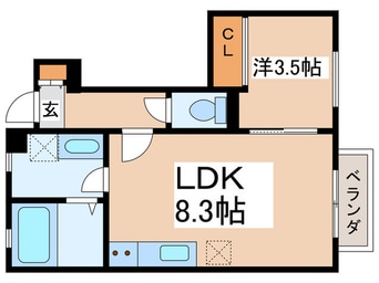 間取図 Crystal　Palace