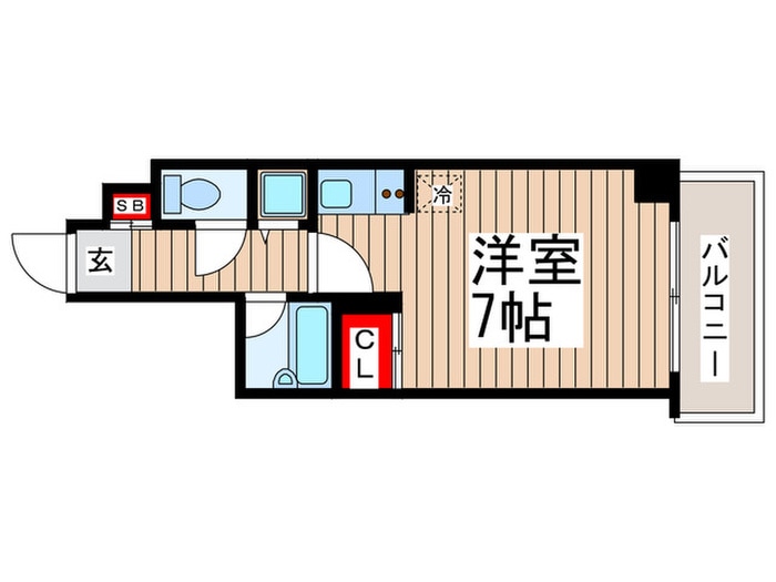 間取り図 ジョイシティ住吉Ⅱ